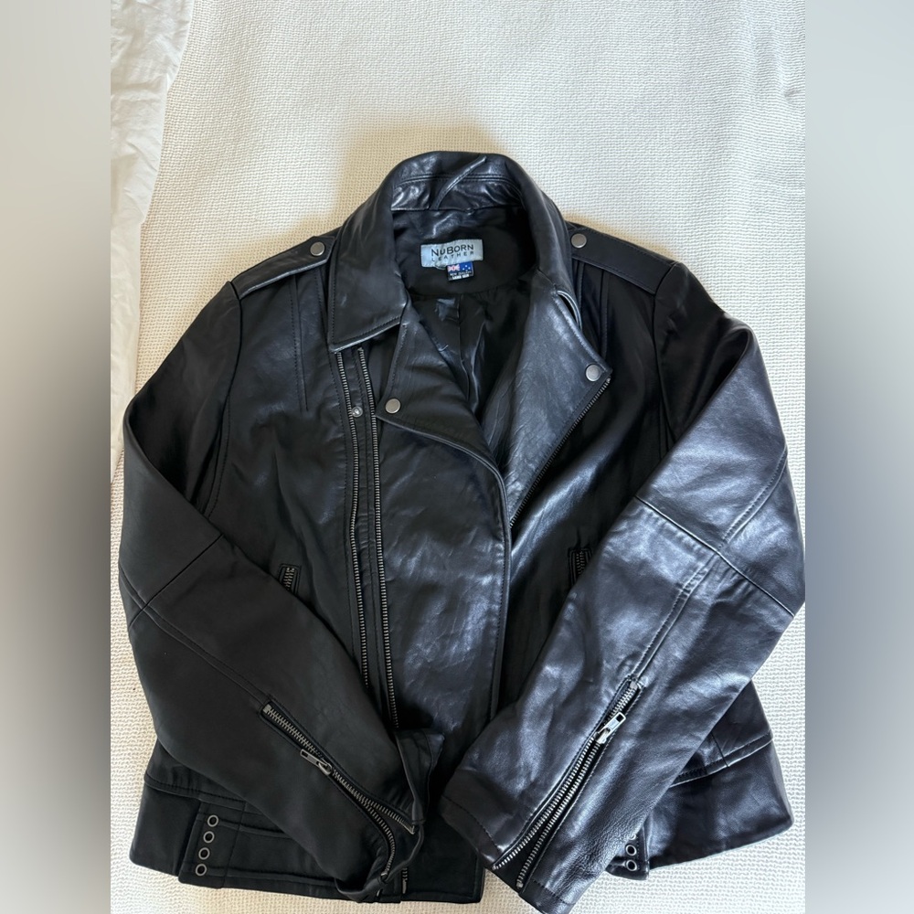 Vintage Lamb Skin Leather Jacket